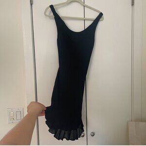 Black Reformation Mini Dress!